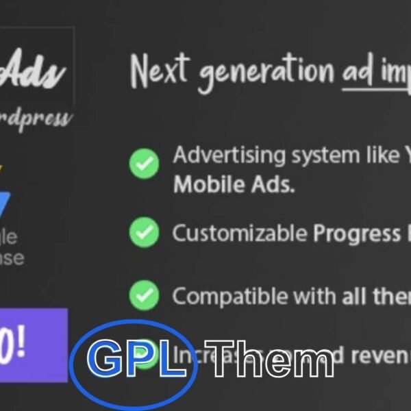 Progress Adsv – WordPress Skippable Ads Plugin Bring YouTube and mobile app-style ad formats to your WordPress site with the Progress Adsv plugin. This powerful tool helps you boost earnings while engaging visitors through skippable ads, videos, shortcodes, and more. With its user-friendly editor, you can easily insert AdSense ads, custom HTML, or multimedia content into your site.