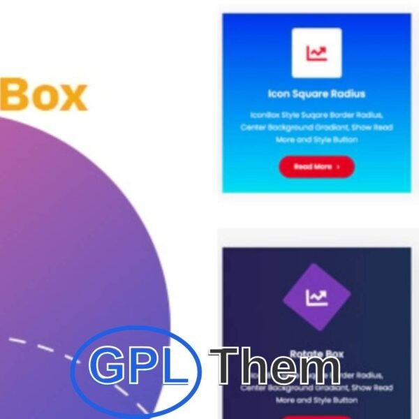 TF IconBox Addon for Elementor – WordPress Plugin TF IconBox Addon for Elementor lets you create stunning content boxes with icons, hover effects, and modern layouts. Choose from a variety of pre-designed box styles or customize your own to perfectly match your website’s design. Ideal for showcasing features, services, or highlights with a professional and engaging look.