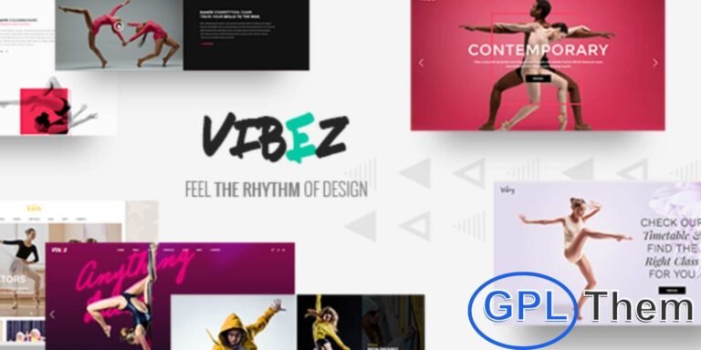 Vibez – Dance Studio and Instructor WordPress Theme Vibez is a stylish and dynamic WordPress theme crafted for dance studios, instructors, and dance academies.