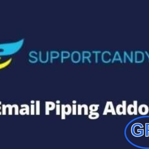 SupportCandy – Email Piping Add-on The SupportCandy Email Piping Add-on lets you automatically import emails into your support ticket system, allowing clients to create or update tickets simply by sending or replying to an email. This means customers can respond directly to ticket notifications without logging into your site, making the support process faster and more convenient.