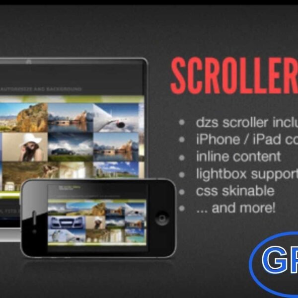 DZS Scroller Gallery – WordPress Scrolling Image Gallery DZS Scroller Gallery is a powerful WordPress gallery plugin that allows you to create stunning scrolling image and video galleries with ease. Designed for speed and flexibility, it enhances user experience with smooth scrolling effects and responsive layouts.