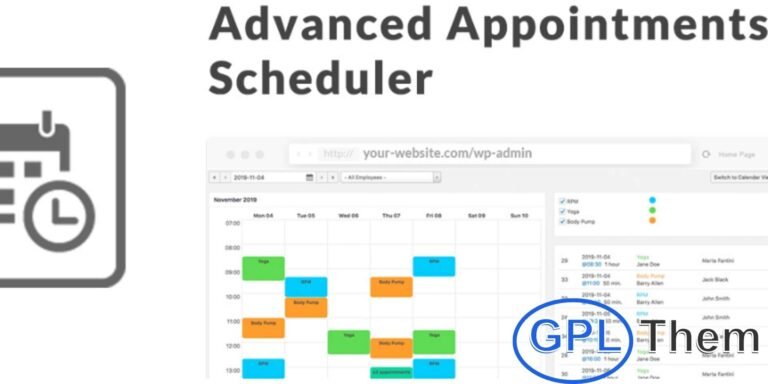 Vik Appointments Pro – Advanced Appointment Scheduling for WordPress Vik Appointments Pro is a versatile WordPress plugin designed to help businesses efficiently schedule appointments. Easily manage calendars, staff members, and services while providing clients with a seamless booking experience.