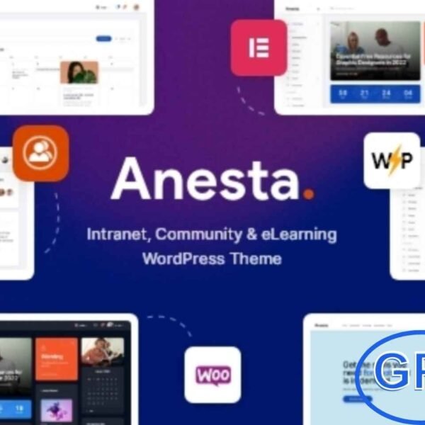 Anesta – Intranet, Extranet & Community WordPress Theme Anesta is a modern and professional WordPress theme designed for intranet, extranet, and online communities. Built with a strong focus on performance and usability, it enhances internal communication and collaboration within companies, agencies, and organizations.