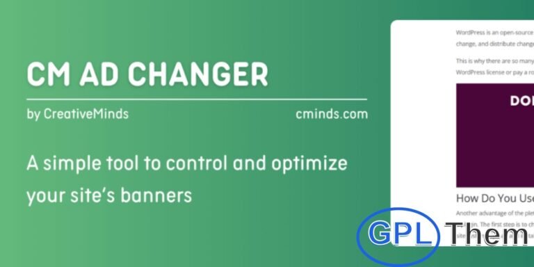 CRMinds Ad Changer Server – WordPress Ad Management Plugin Transform your WordPress site into a fully customizable ad server with the CRMinds Ad Changer Server plugin. Effortlessly insert banners, pop-ups, fly-ins, videos, or Google AdSense ads anywhere on your website to maximize visibility.