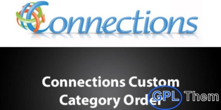 Connections Business Directory – Custom Category Order Extension The Custom Category Order extension for Connections Business Directory lets you display categories in any order you prefer, instead of the default alphabetical arrangement.