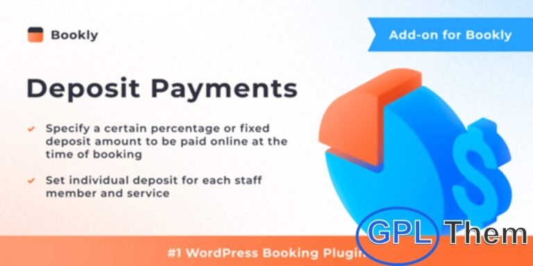 Bookly Deposit Payments Add-on – Flexible Booking Deposits The Bookly Deposit Payments add-on allows you to set up minimum payment requirements at the time of booking. You can easily configure deposit rules for each service or staff member individually, giving you complete control.