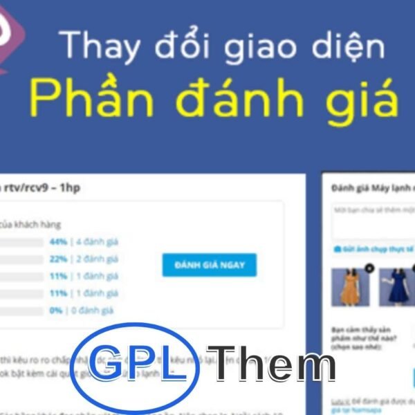 DevVN WooCommerce Reviews – Enhanced Review & Discussion Features DevVN WooCommerce Reviews enhances the default WooCommerce review system by giving it a fresh, customizable look and adding a discussion section. With an easy installation and user-friendly interface, this plugin allows you to schedule reviews when importing via CSV, enable guest photo uploads, and display review statistics beautifully.