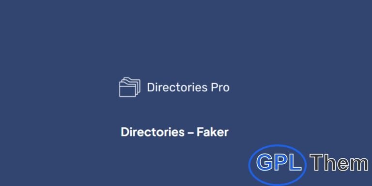 Directories – Faker Add-on for WordPress The Directories – Faker add-on helps you quickly generate dummy content for testing and development on your WordPress directory site. Easily populate your directory with fake listings, reviews, and user data to preview layouts and functionality before going live.