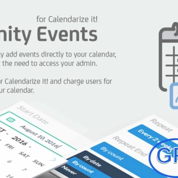 Community Events – Calendarize It! Add-on The Community Events add-on for Calendarize It! allows you to link any event (custom post type) to an external URL of your choice instead of the default WordPress event page.