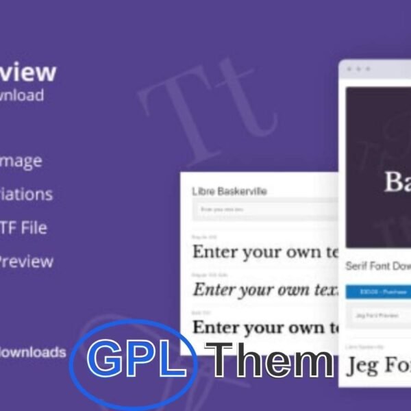 Jeg Font Preview – Easy Digital Downloads Extension Jeg Font Preview is a powerful WordPress plugin that makes it easy to showcase and sell fonts online. Built as an extension for Easy Digital Downloads, it allows you to display live font previews so customers can test how your fonts look before purchasing.