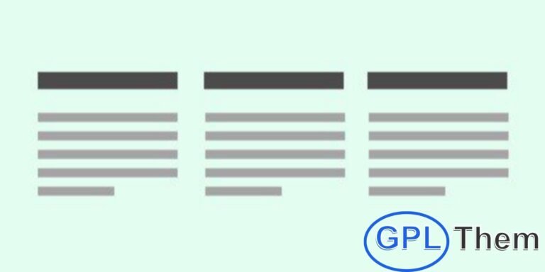 Footer Mega Grid Columns Pro – Advanced Footer Widget Layout for WordPress The Footer Mega Grid Columns Pro plugin helps you create a professional and fully customizable footer layout for your WordPress website. Designed for the classic and legacy widget screen, it allows you to register widget areas and display them in a clean grid view with multiple columns.