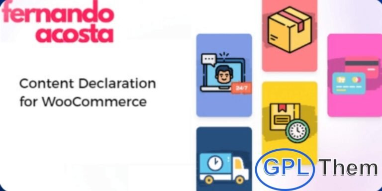 Content Declaration for WooCommerce – Shipping Plugin The Content Declaration for WooCommerce plugin allows you to generate accurate shipping declarations for your products. Perfect for shipments sent by individuals or those exempt from invoices, such as MEI (Micro Entrepreneur Individual).