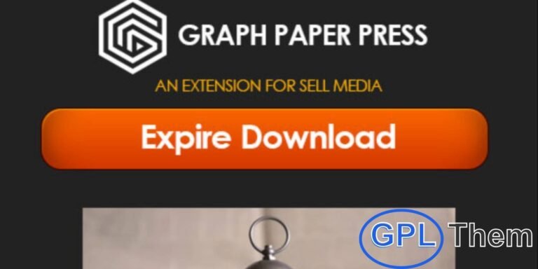 Graph Paper Press Sell Media Expire Download Graph Paper Press Sell Media Expire Download is a smart WordPress addon designed to protect your digital content and maximize revenue from your online store. Ideal for photographers, designers, and creatives, it allows you to sell images while reducing risks of image theft and piracy.