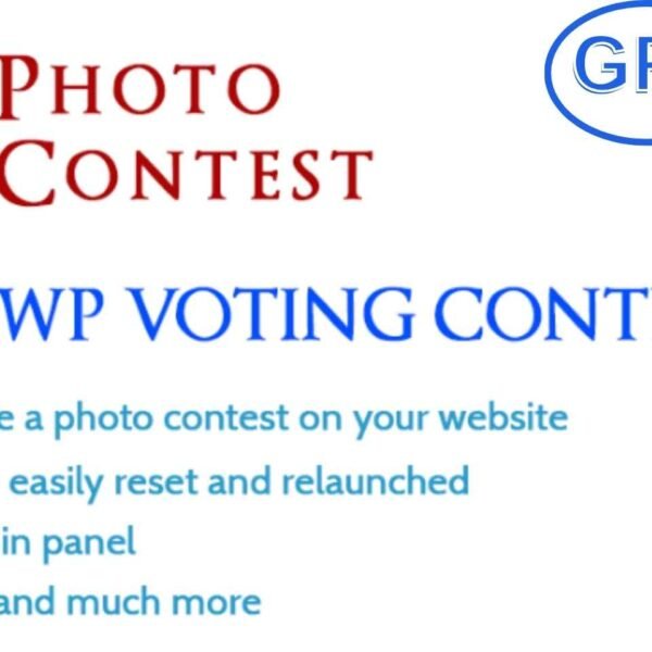 WP Foto Vote – WordPress Voting Plugin WP Foto Vote is a feature-rich WordPress plugin for creating secure and interactive voting contests. Protect votes with IP tracking, cookies, optional reCAPTCHA, email subscription, and social login, while keeping a detailed vote log.