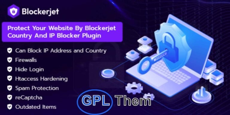 Blockerjet – IP and Country Blocking WordPress Plugin Blockerjet is a powerful WordPress plugin that allows you to restrict access to your website based on IP addresses or countries. With this tool, you can prevent unwanted visitors from accessing your site, enhancing security and controlling traffic effectively.