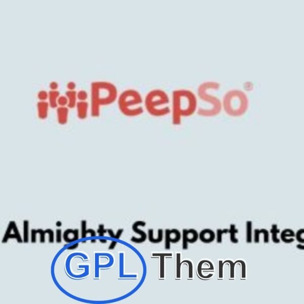 PeepSo Almighty Support – WordPress Plugin PeepSo Almighty Support is a powerful WordPress extension that integrates customer support directly into your PeepSo-powered social network. This addon bridges community engagement and helpdesk functionality by providing an intuitive ticketing system for both site administrators and members.