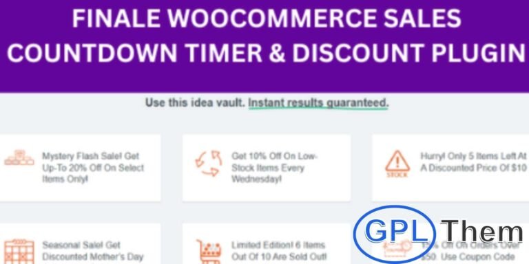Finale WooCommerce Deal Pages – WordPress Add-On Finale WooCommerce Deal Pages is the perfect solution for showcasing products from specific campaigns on your website. This powerful add-on, designed to work with Finale Pro, allows you to create beautiful grids or lists of campaign products effortlessly.