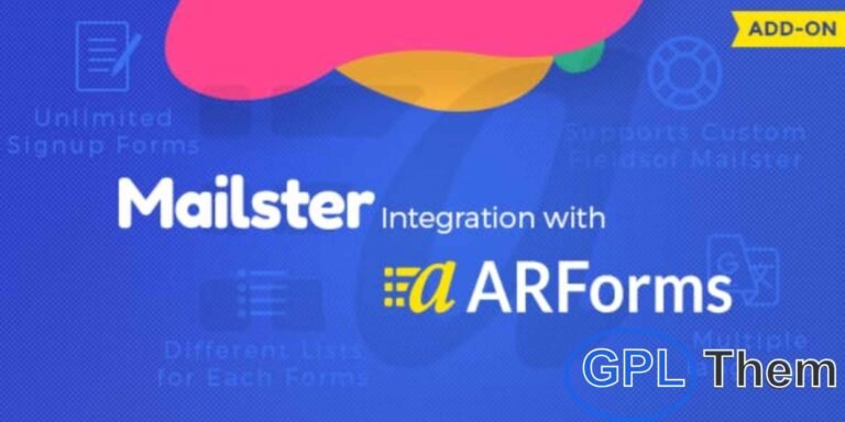 ARForms – Mailster Integration Plugin for WordPress ARForms – Mailster Integration makes it simple to connect your ARForms subscription forms with the powerful Mailster email marketing plugin. With this integration, you can create unlimited subscription forms and easily manage your mailing lists in WordPress.