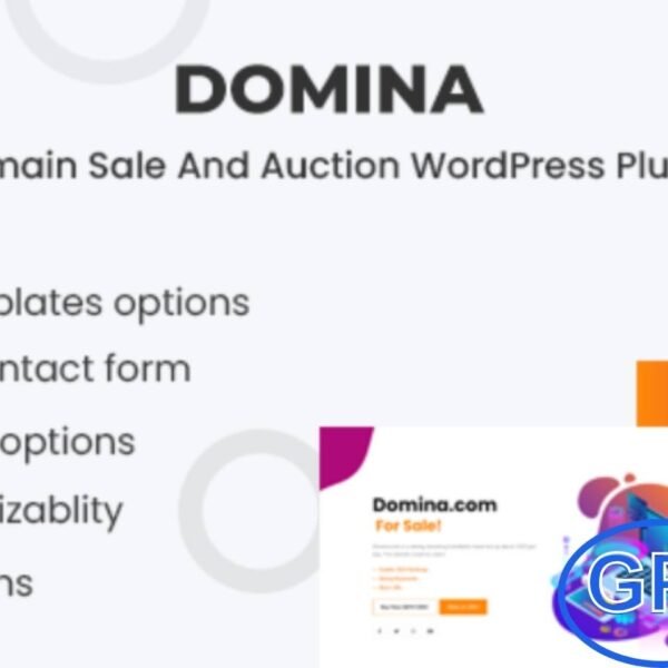 Domina – Domain for Sale & Auction WordPress Plugin Domina is a powerful WordPress plugin designed for domain investors and sellers to showcase and monetize unused domain names. With sleek, customizable templates, you can professionally list domains for sale or auction directly on your website.