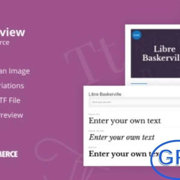 Jeg Font Preview – WooCommerce Plugin Jeg Font Preview is a powerful WooCommerce plugin that lets you display and preview fonts directly on your online store. Ideal for digital font sellers, this plugin allows customers to test fonts in real-time using customizable preview options—enhancing the shopping experience and increasing conversion rates.