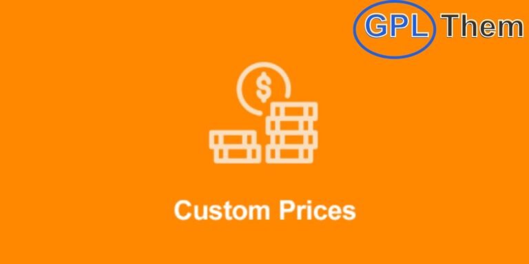 Easy Digital Downloads Custom Prices Addon – Enable Pay What You Want Pricing The Custom Prices Addon for Easy Digital Downloads allows you to offer flexible pricing by letting customers enter their own price for a product. Perfect for donations, fundraising, or value-based products, this feature supports a "pay-what-you-want" model to boost user engagement and sales.