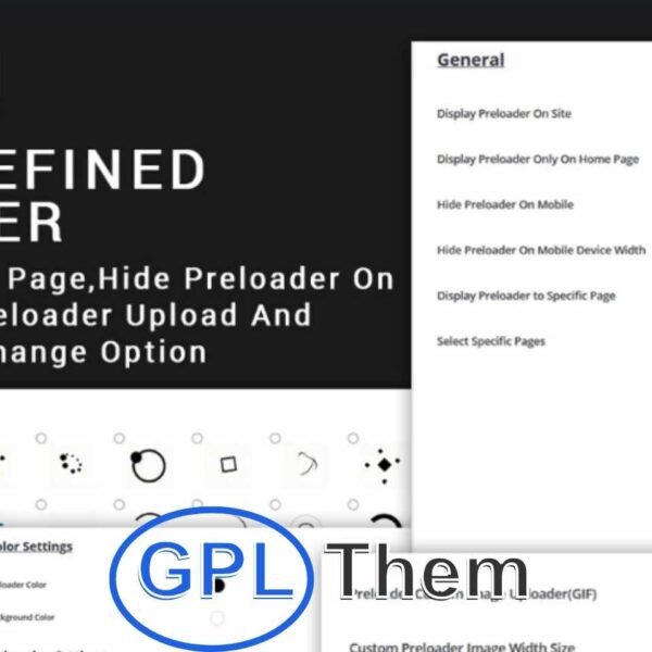 DP Preloader – Custom Preloader Plugin for Divi Theme DP Preloader is a feature-rich plugin built exclusively for the Divi theme, offering smooth integration with the Divi Builder. Enhance your site's user experience with customizable preload animations that load before your content displays.