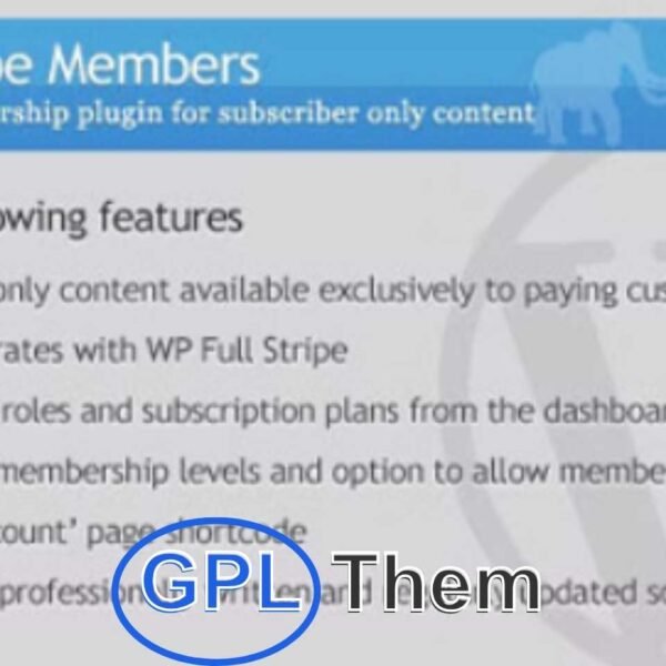 WP Full Stripe Members – Membership Add-on for WP Full Stripe WP Full Stripe Members is a powerful add-on that transforms WP Full Stripe into a fully functional membership platform. Easily create protected content accessible only to subscribed members by enabling restrictions directly from the post editor.