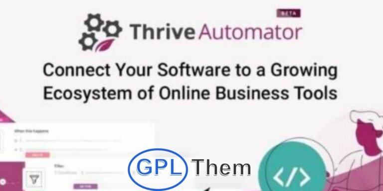 Thrive Automator – Smart Automation Plugin for WordPress Thrive Automator is a powerful WordPress automation plugin that lets you connect your favorite tools and plugins to create seamless, time-saving workflows. Easily automate actions based on user behavior, form submissions, purchases, and more—no coding needed.
