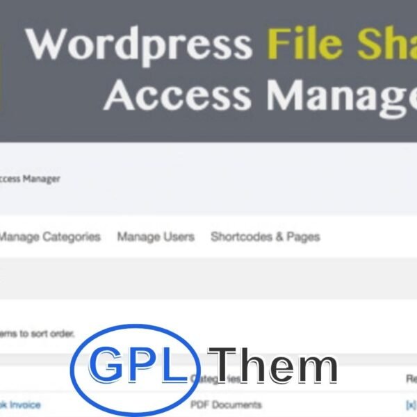 WP FSAM – Secure File Sharing Access Manager for WordPress WP FSAM is a secure and user-friendly WordPress plugin that lets you upload and share downloadable files in formats like PDF, ZIP, images, audio, and more. Admins can easily manage uploads, create user accounts, and assign users to specific categories.