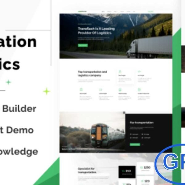 Transflash – Transportation & Logistics WordPress Theme Transflash is a modern and professional WordPress theme designed for transportation companies, logistics providers, and freight services. With its clean design and intuitive functionality, it allows you to build a professional website to showcase your services, fleet, and operational solutions effectively.