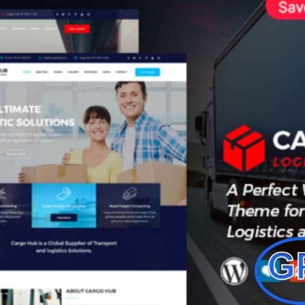 Cargo HUB – Transportation & Logistics WordPress Theme Cargo HUB is a powerful and responsive WordPress theme built with Bootstrap and WPBakery, designed specifically for transportation and logistics businesses.