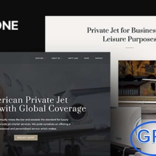 Jet One – Private Airline WordPress Theme Jet One is a premium WordPress theme tailored for private airline businesses. With its advanced features and flexible design, it’s perfect for websites offering private flights, aircraft charters, or aviation services.