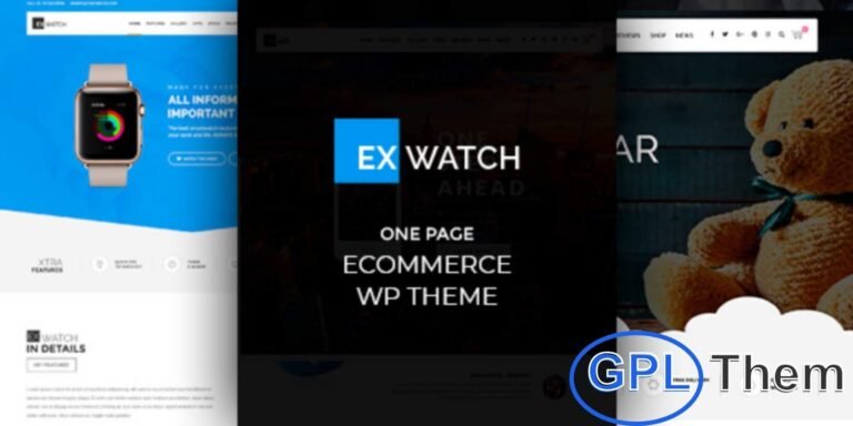 ExProduct – Single Product WooCommerce WordPress Theme ExProduct is a modern and responsive WooCommerce WordPress theme designed to showcase a single product or multiple products within the same range. Perfect for product launches, digital gadgets, or niche merchandise, it provides all the essential sections and pages needed to display features, pricing, and customer reviews effectively.