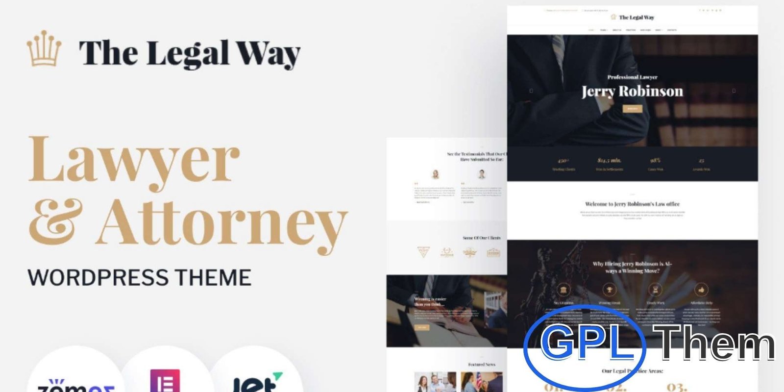 The Legal Way – Lawyer & Attorney WordPress Theme The Legal Way – Lawyer & Attorney WordPress Theme The Legal Way is a professional lawyer and attorney WordPress theme built to showcase legal services with trust and credibility. Designed with a solid and elegant layout, it helps law firms, attorneys, and legal consultants establish a strong online presence.