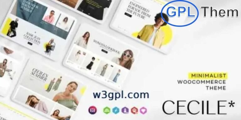 Cecile – Minimalist WooCommerce Fashion Theme Cecile is a modern and minimalist WooCommerce theme built to showcase your unique fashion style with elegance and professionalism. Perfect for online boutiques, clothing brands, and accessories shops, Cecile combines eye-catching design with powerful eCommerce features to deliver a seamless shopping experience.