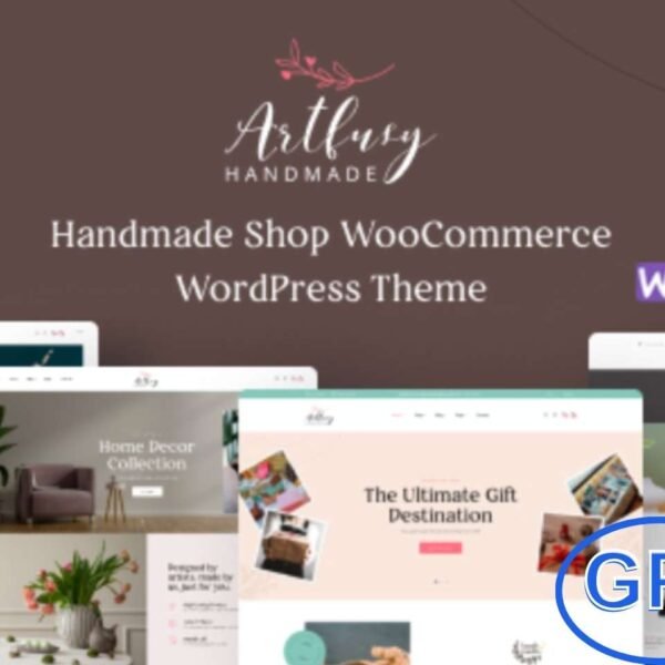Artfusy – Handmade & Crafts Shop WordPress Theme Artfusy is a stylish and modern WordPress theme crafted for handmade shops, craft stores, and creative marketplaces.