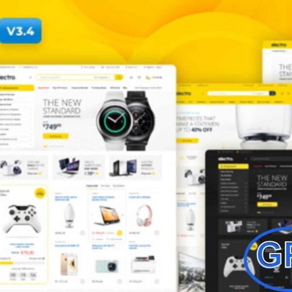 Electroshop – Electronics Store WooCommerce WordPress Theme Electroshop is a modern and powerful WooCommerce WordPress theme built for electronics stores, gadget shops, and online tech retailers. With its clean design, interactive UI, and smooth navigation, Electroshop makes it easy to create a professional online store that enhances user experience.