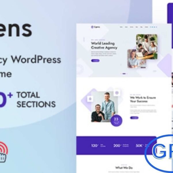 Egens – Creative Agency WordPress Theme Egens is a modern, simple, and elegant WordPress theme designed for creative agencies, businesses, and professional portfolios. Featuring two versatile homepage layouts, this theme is fully responsive and mobile-friendly, ensuring your website looks perfect on all devices.