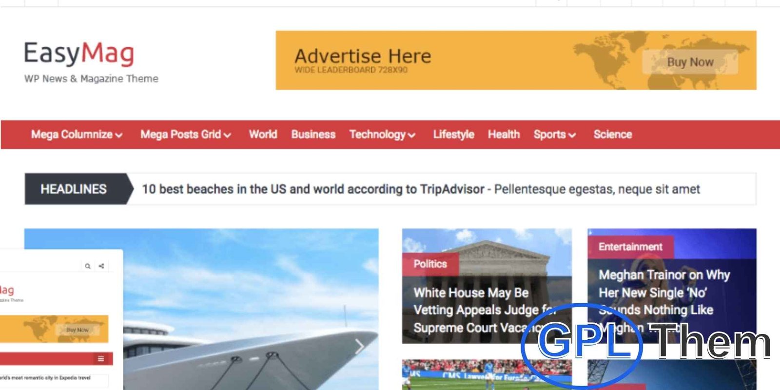 FameThemes EasyMag Pro WordPress Theme FameThemes EasyMag Pro – WordPress News & Magazine Theme EasyMag Pro is a professional WordPress news and magazine theme designed for publishers, bloggers, and online media websites. With its clean and modern layout, this theme helps you showcase articles, news updates, and stories in a highly engaging way.