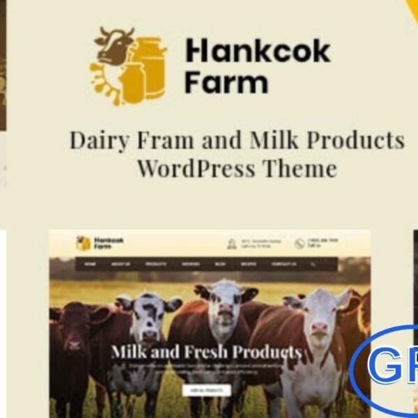Hankcok v1.4 – Dairy Farm WordPress Theme