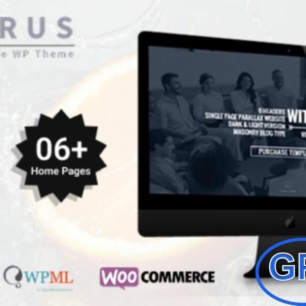 Citrus – One Page Multipurpose WordPress Theme Citrus is a versatile one-page WordPress theme designed for personal websites, photographers, agencies, and businesses.