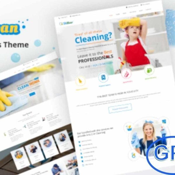 We Clean – Cleaning Services WordPress Theme We Clean is a modern WordPress theme designed specifically for cleaning services and related businesses.