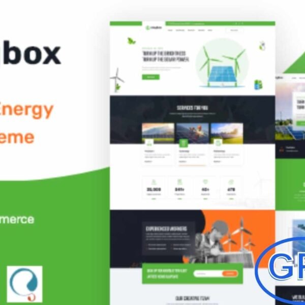 Zingbox v1.0.7 – Wind & Solar Energy WordPress Theme