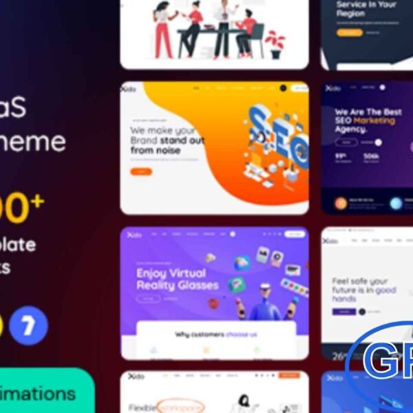 Xido v3.5 – Startup and SaaS WordPress Theme