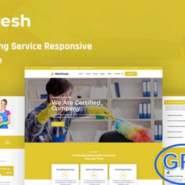 Winfresh v1.0.1 – Cleaning Service Responsive WordPress Theme