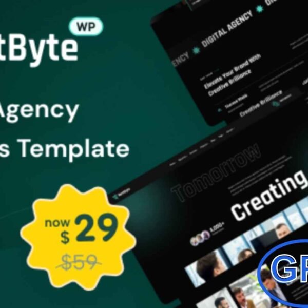 Nestbyte – Creative Agency & Startup WordPress Theme Nestbyte is a modern and fully responsive WordPress theme designed for creative agencies, startups, freelancers, designers, developers, artists, and photographers.