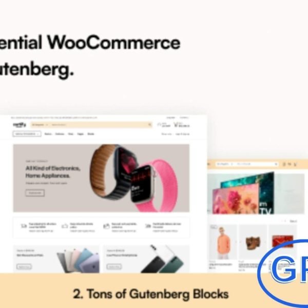 Cartify – WooCommerce Gutenberg WordPress Theme Cartify is a powerful WooCommerce WordPress theme built with Gutenberg blocks, designed to create high-converting online stores.
