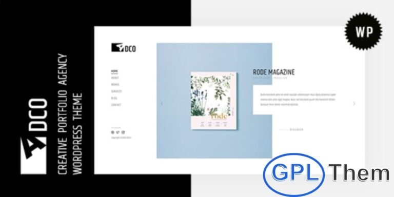 Adco – Creative Agency WordPress Theme Adco is a modern WordPress theme designed for personal portfolios, resumes, creative agencies, and business websites. With its clean, minimal, and professional design, it’s an excellent choice for freelancers, corporate firms, and agencies looking to showcase their work.