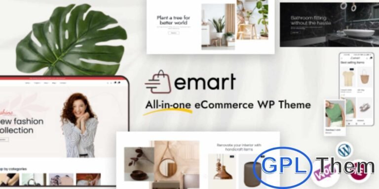 eMart – Multipurpose eCommerce WordPress Theme eMart is a powerful and responsive multipurpose WordPress eCommerce theme designed to build stunning online stores with ease. Packed with 16 ready-to-use demos, it allows you to launch a fully functional shop in just minutes.