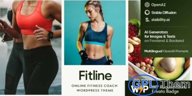 FitLine – Online Fitness Coach WordPress Theme FitLine is a powerful WordPress theme crafted for fitness coaches, personal trainers, and health enthusiasts. Perfect for promoting an active lifestyle, it provides a professional platform to share workout programs, training tips, nutrition advice, and wellness insights.
